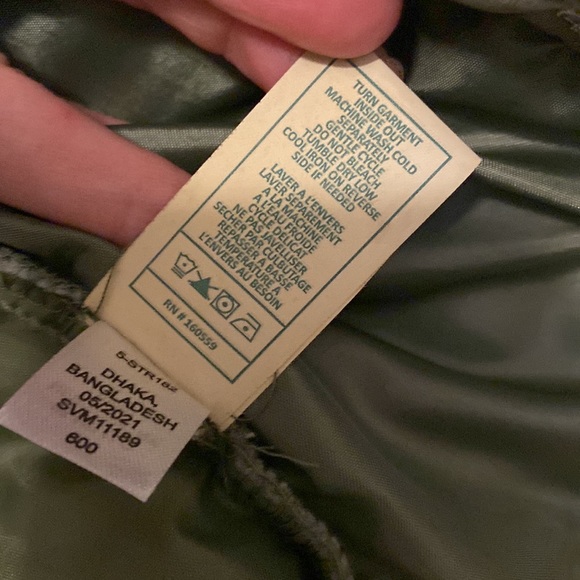 7 for all mankind toddler boys 18M olive green jacket - Picture 6 of 7